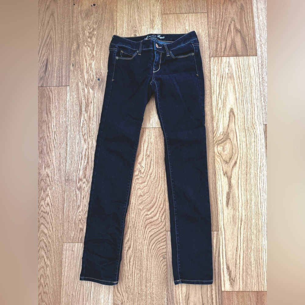 AMERICAN EAGLE Skinny jeans deep indigo, size 4 short